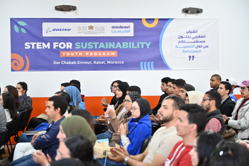Amideast, Boeing Launch ‘STEM for Sustainability’ Program for Moroccan Youth